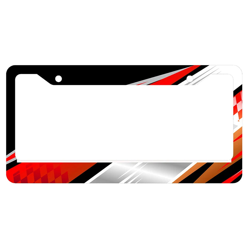 Racing-Inspired License Plate Frames