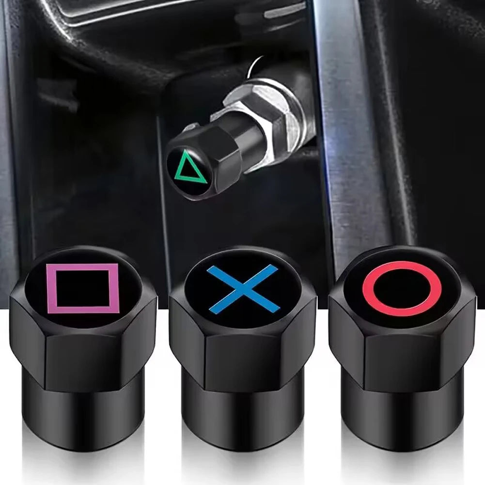 Video Game-Inspired Valve Caps