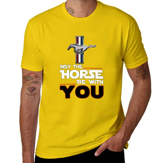 May the Horse Be with You Cotton Shirt