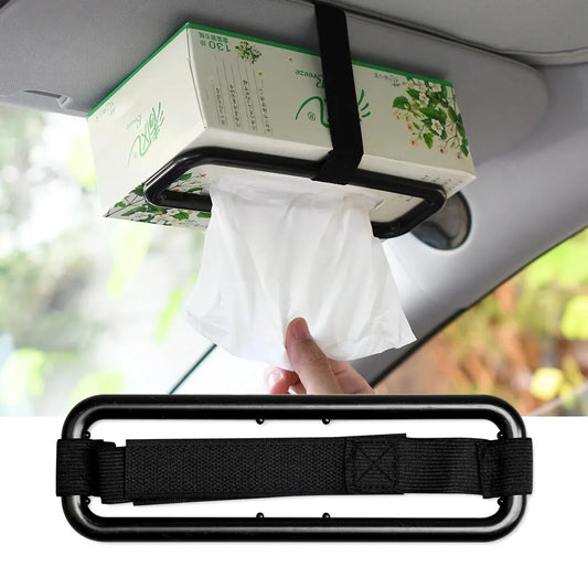 Car Tissue Box Holder Strap