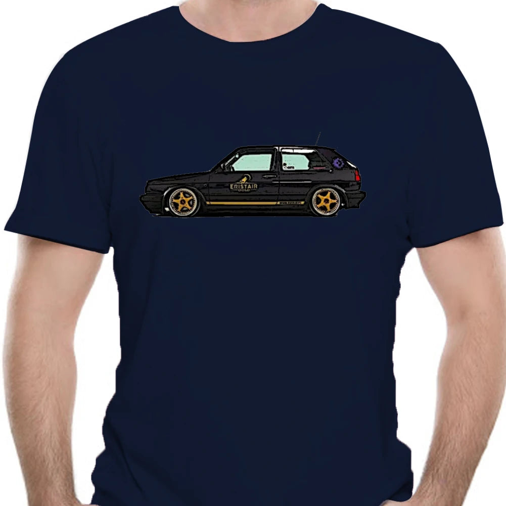 Camiseta de algodão inspirada no GTI