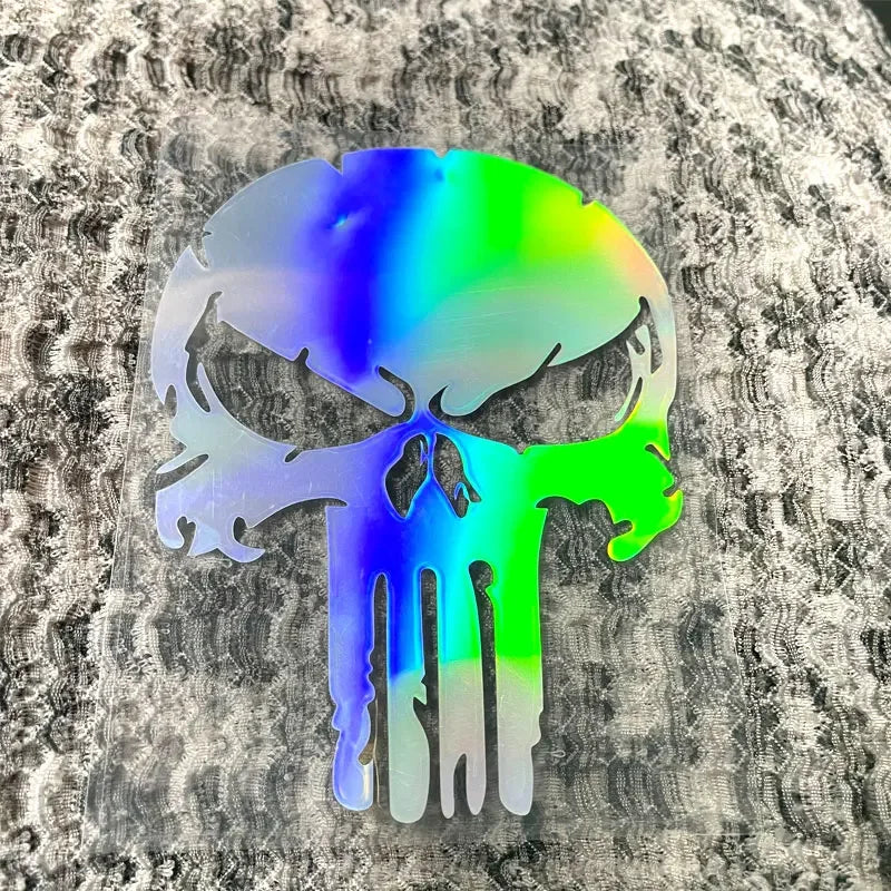Punisher Skull Car Sticker