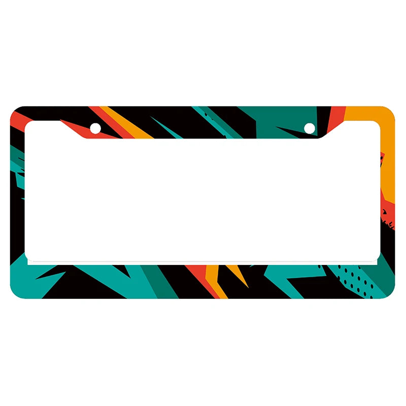 Racing-Inspired License Plate Frames