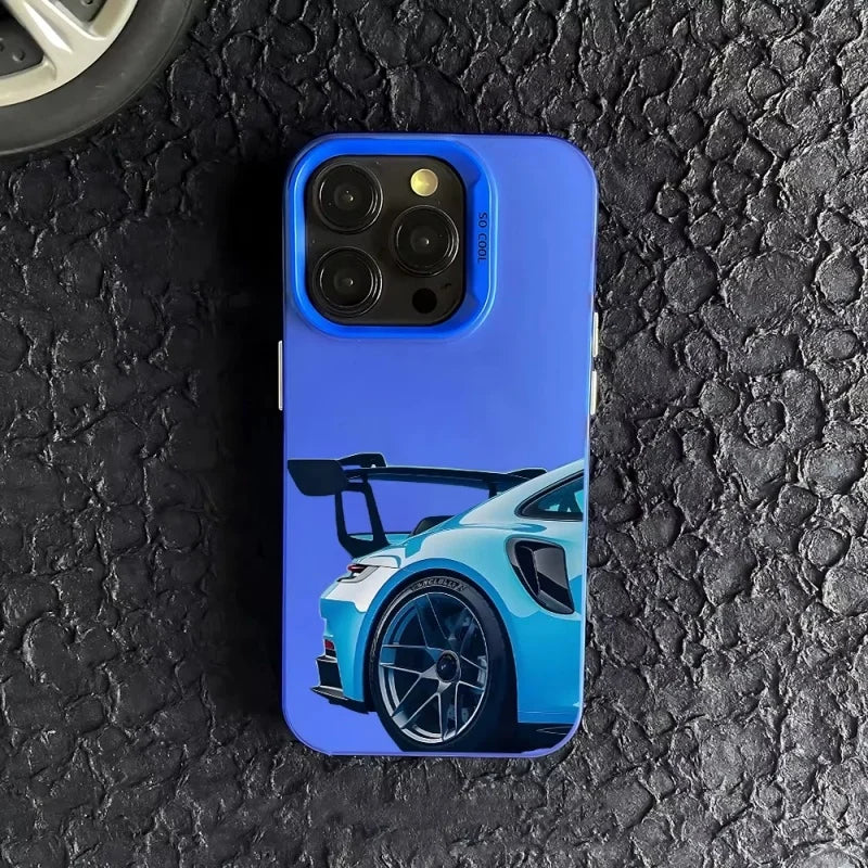 911 Car Print iPhone Case