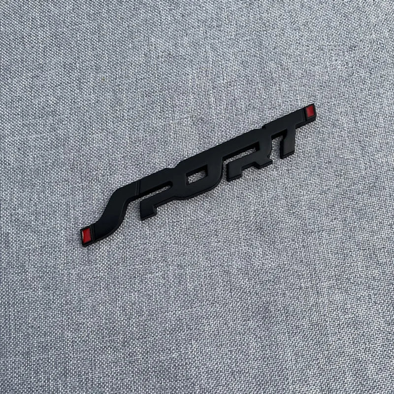 Sport 3D Metal Emblem Badge