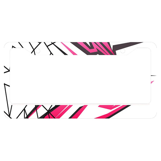 Racing-Inspired License Plate Frames