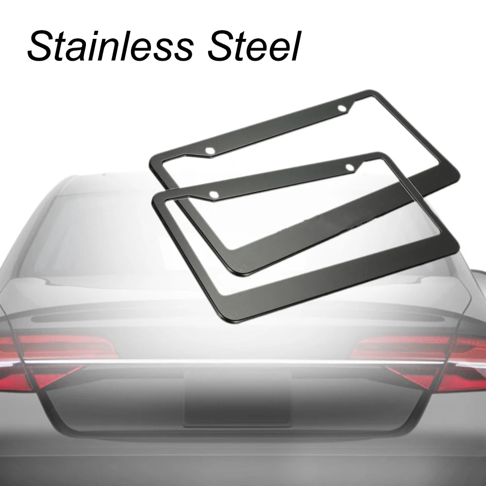 Stainless Steel License Plate Frames