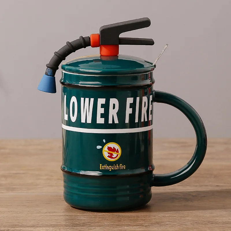 Fire Extinguisher Shape Mug