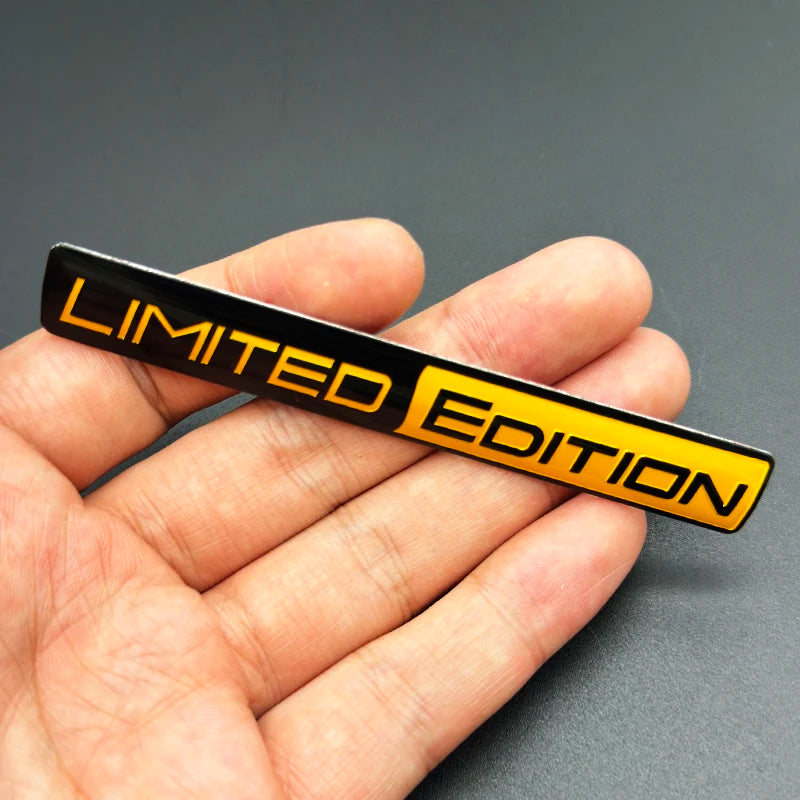 Limited Edition Color Emblem Badge