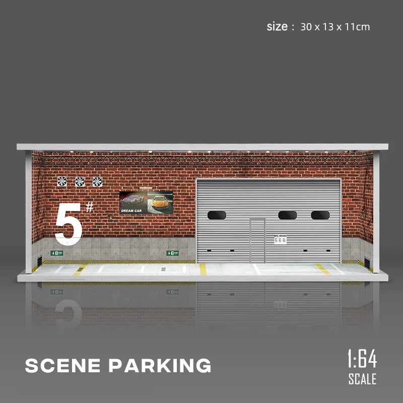 Miniature Scene Parking Garage