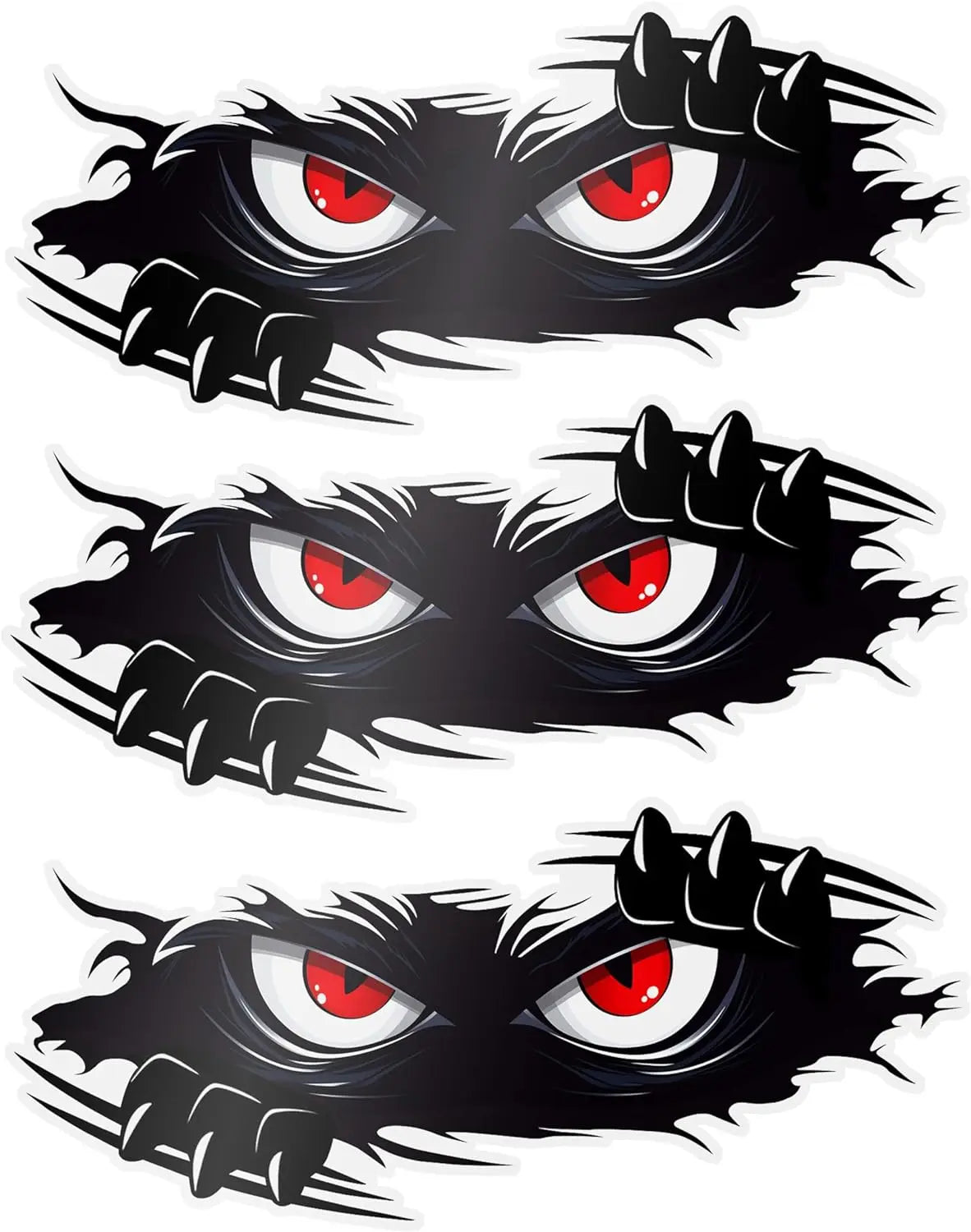Evil Eyes Car Sticker