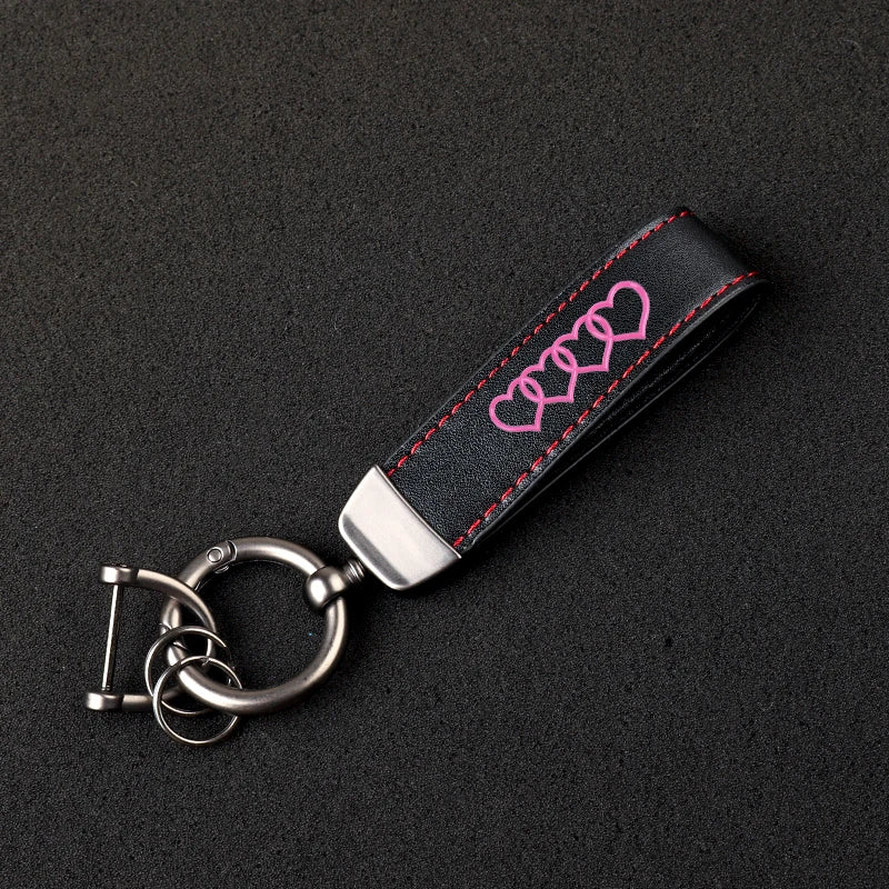 Keychain in pelle di lusso