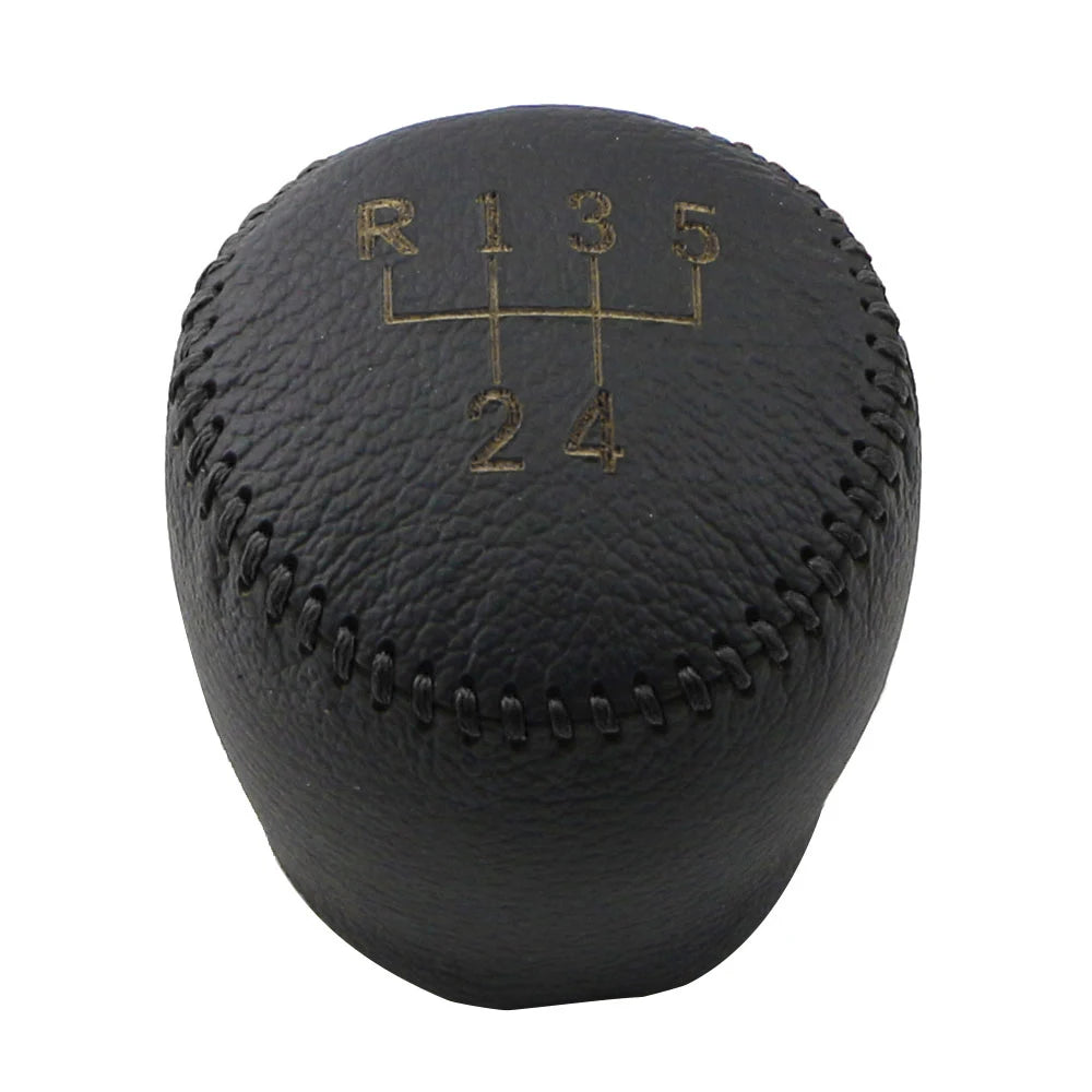 Leather Gear Shift Knob & Handbrake Cover Set