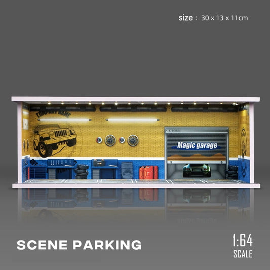 Miniature Scene Parking Garage