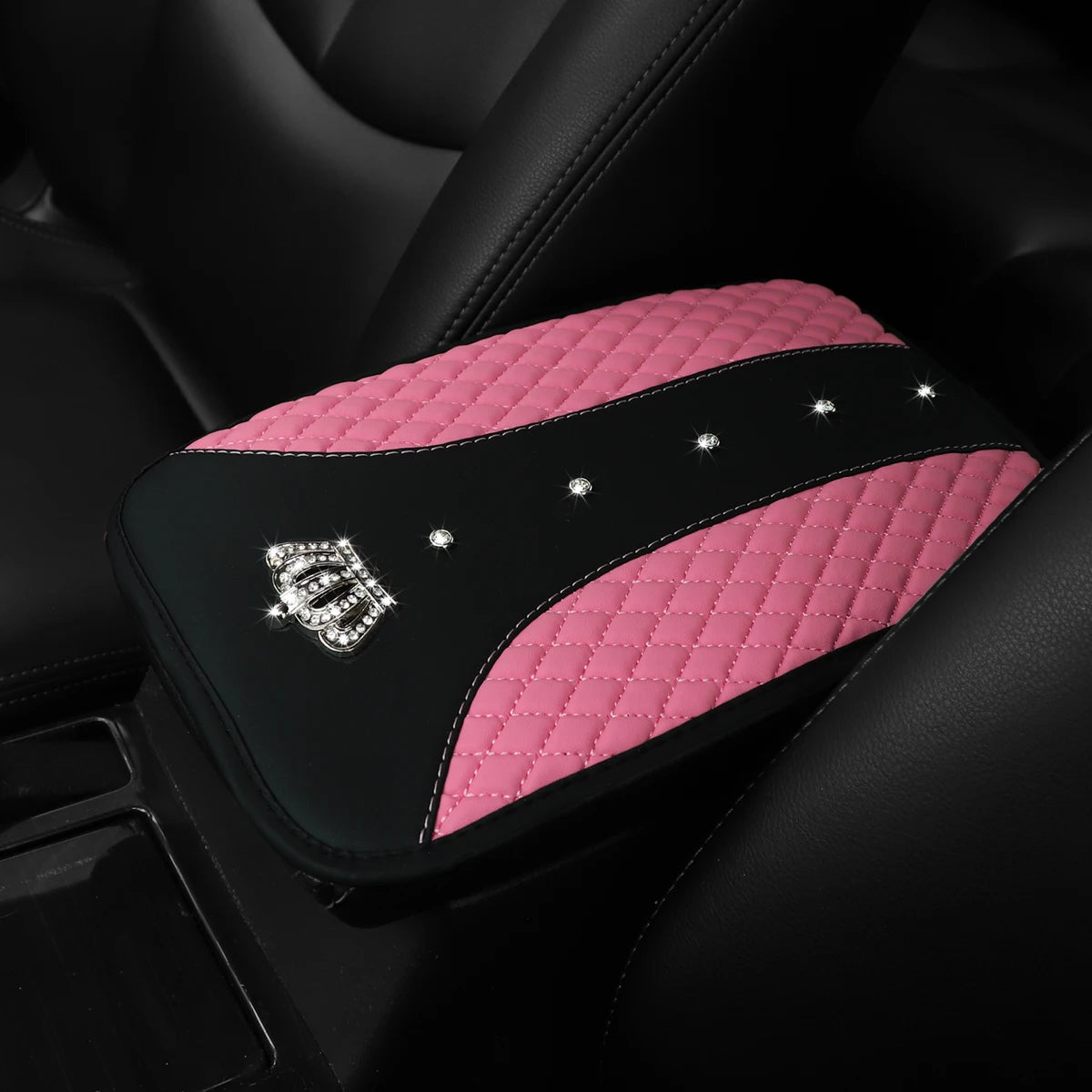 Luxury Diamond Car Armrest Pad