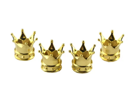 Crown-Shaped Valve Caps