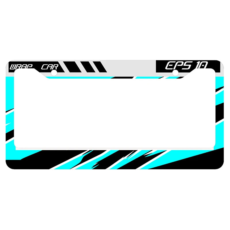 Racing-Inspired License Plate Frames