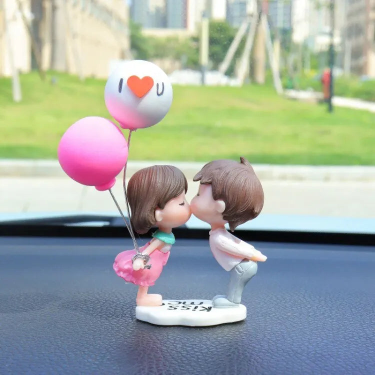 Romantic Couple Dashboard Ornament