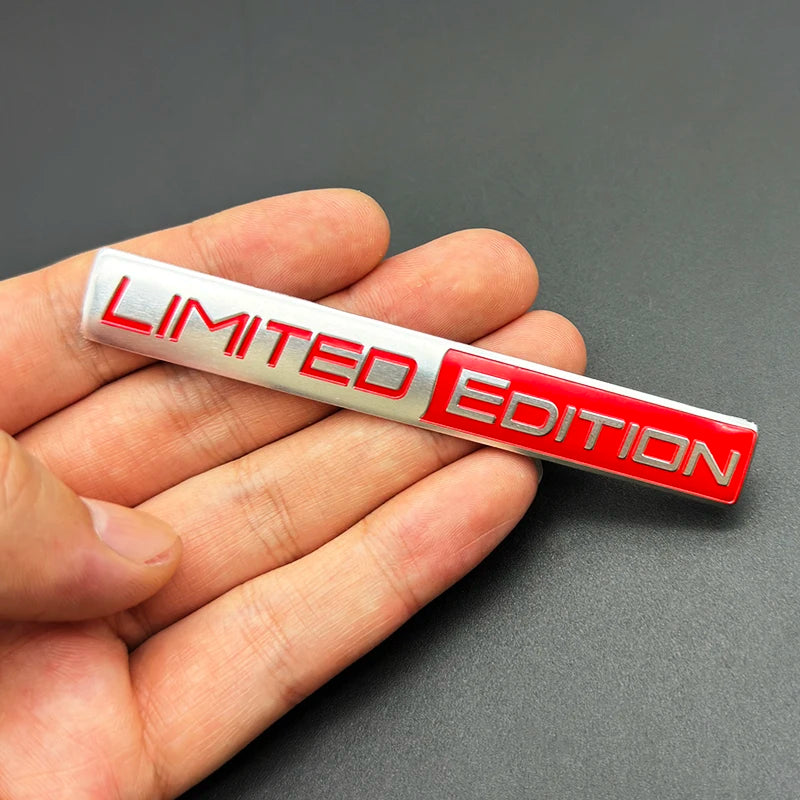 Limited Edition Color Emblem Badge