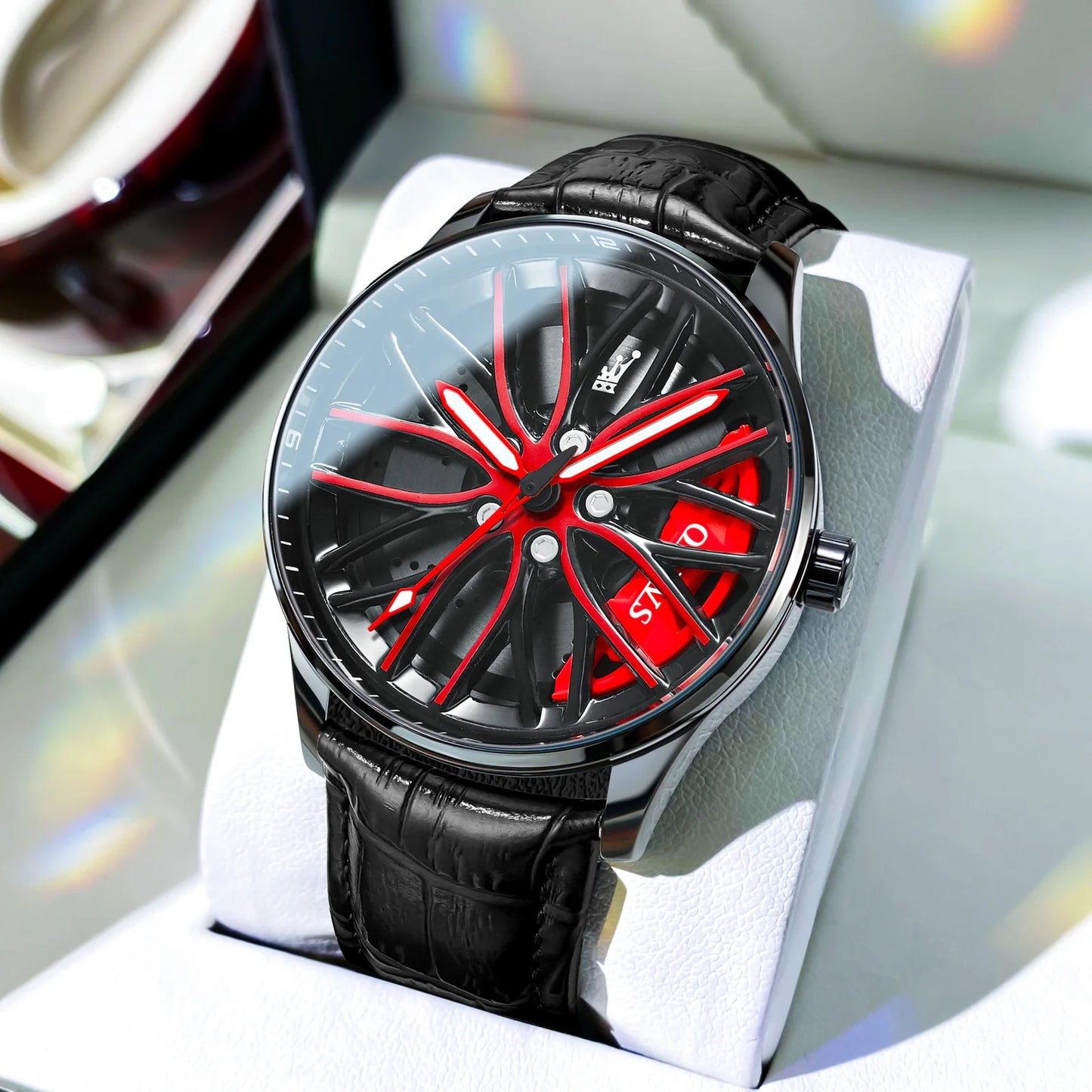 Sport Wheel-Inspired Watch