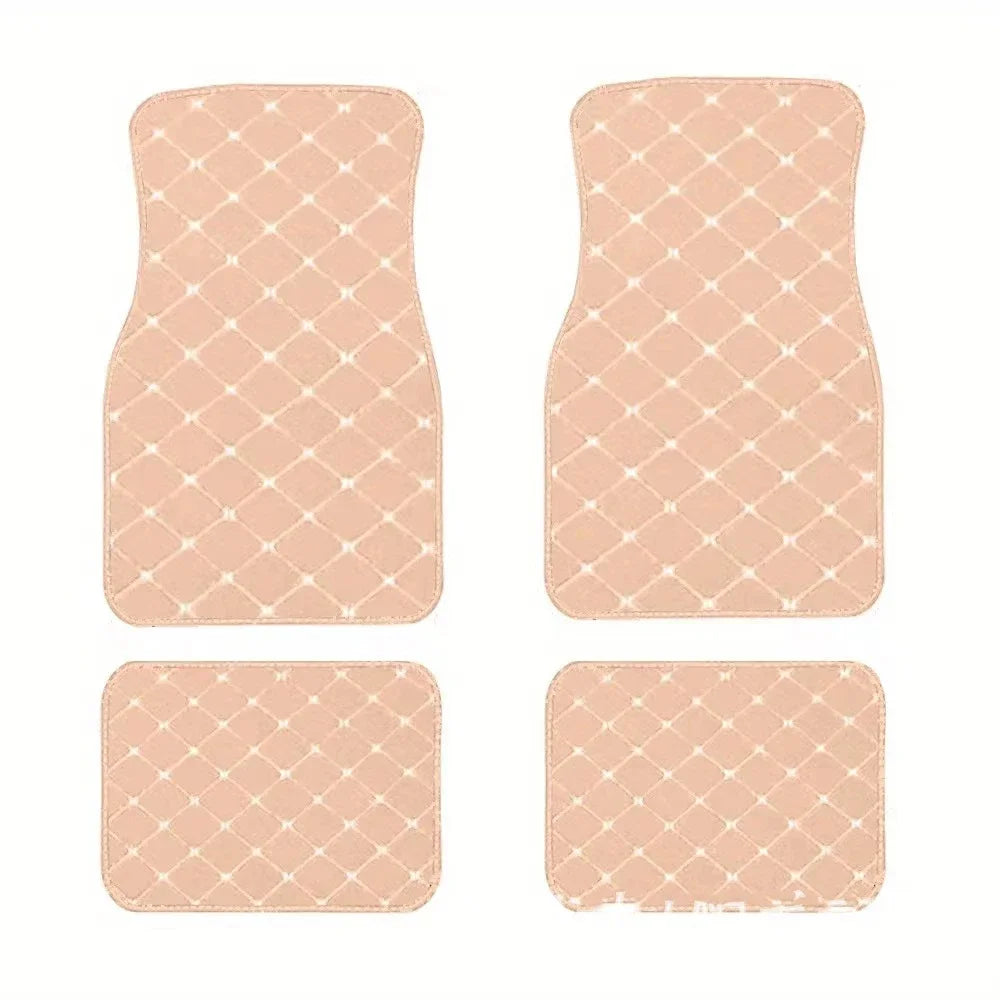 Luxury Car Floor Mats Set