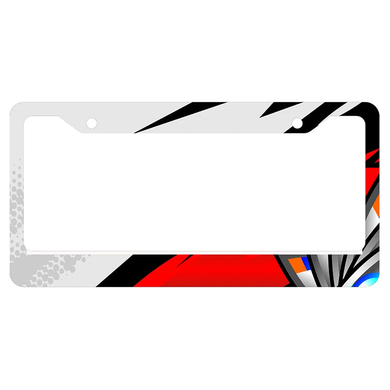 Racing-Inspired License Plate Frames