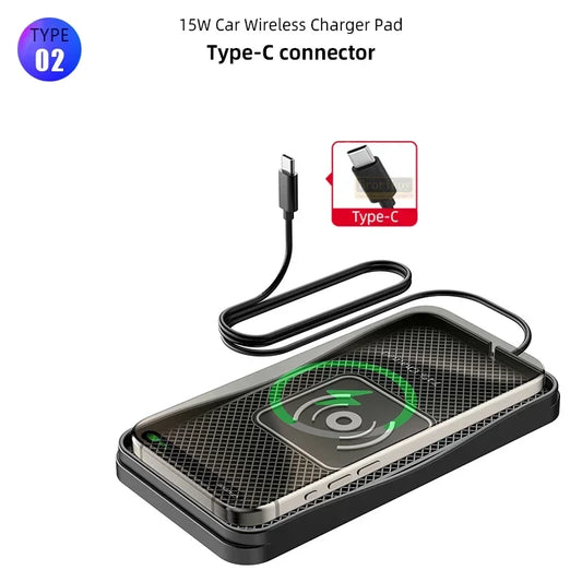 Fast Car Wireless Charger Pad