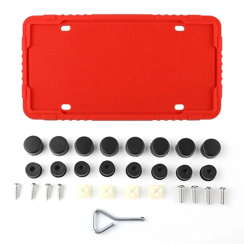 Silicone License Plate Holder
