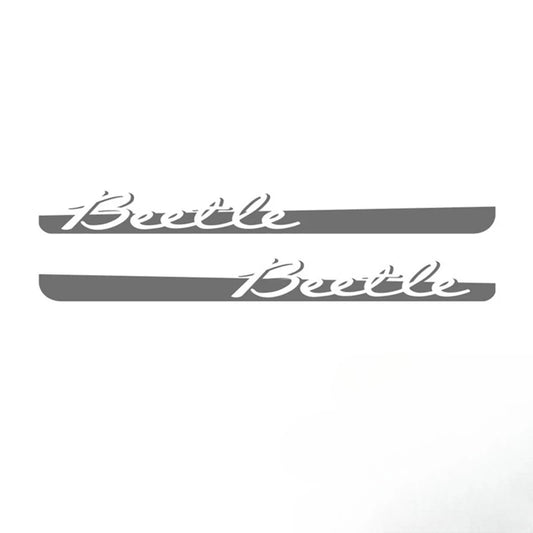 2PCS Car Door Side Skirt Sticker Beetle
