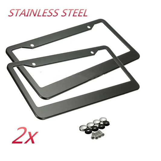 Stainless Steel License Plate Frames