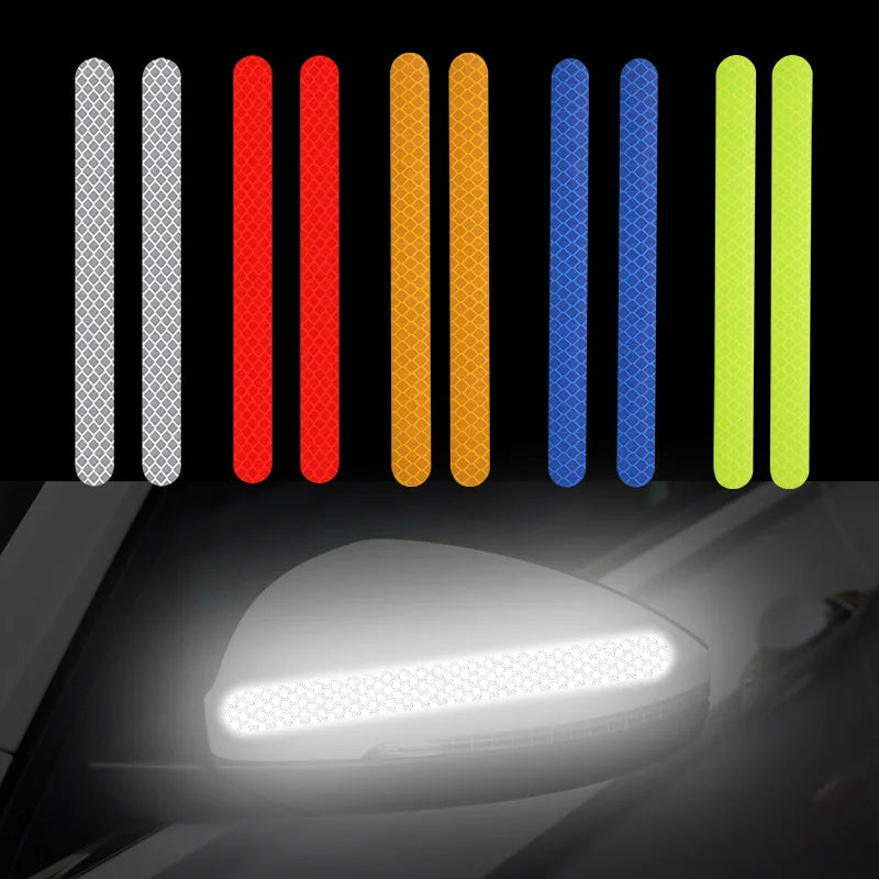 Pegatizas de seguridad reflectantes del espejo retrovisor
