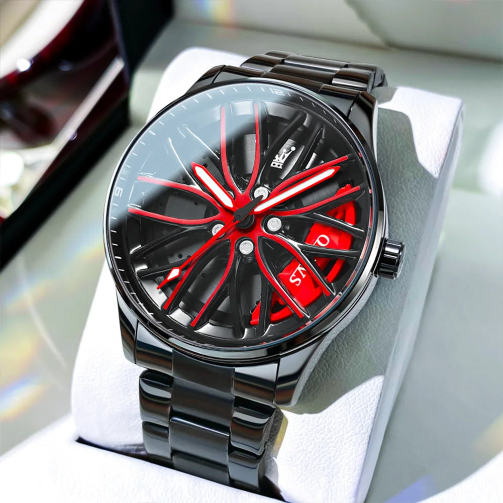 Sport Wheel-Inspired Watch