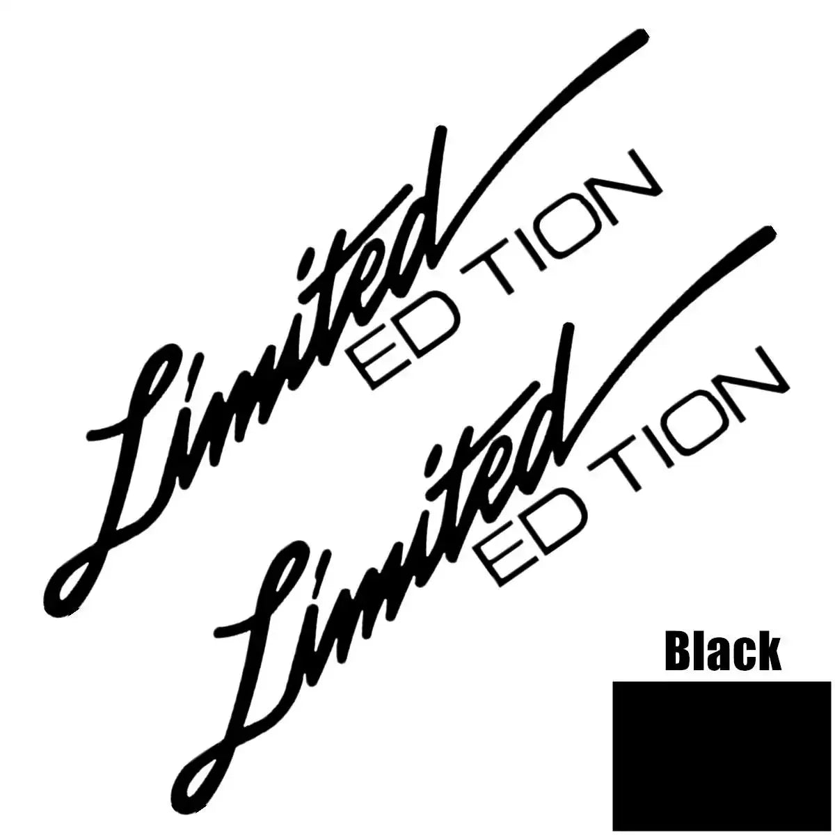 Limited Edition Car Sticker