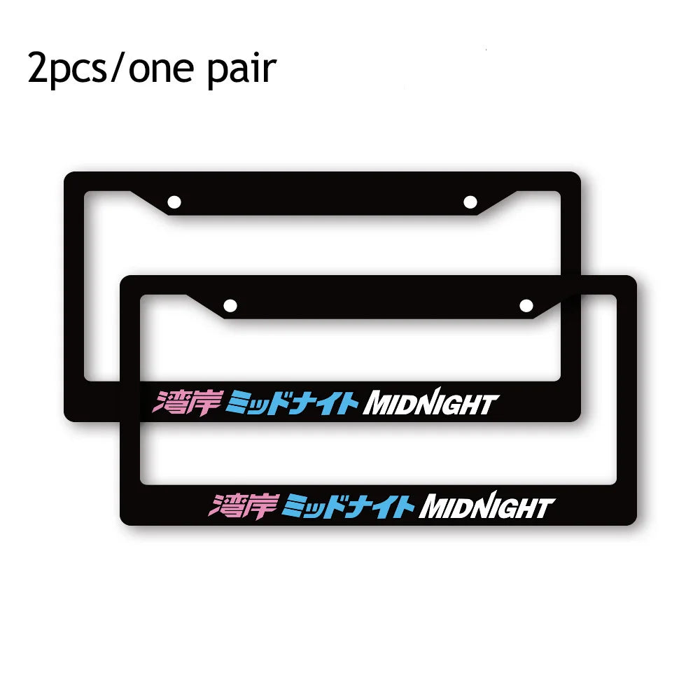 Custom Printed License Plate Frames