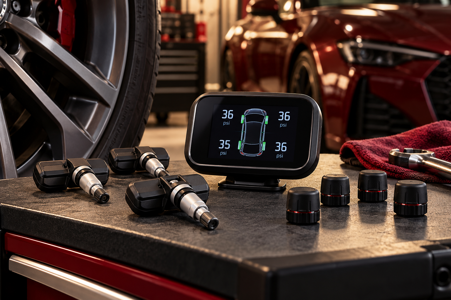 Tire Pressure Monitors — Cars Fanatics automotive collection