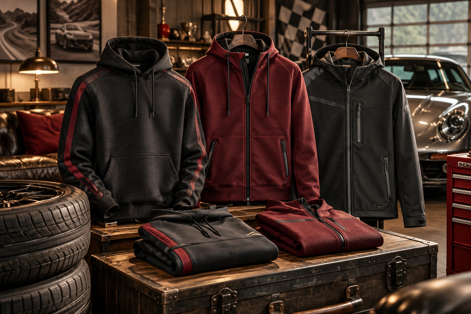 Hoodies & Jackets — Cars Fanatics automotive collection