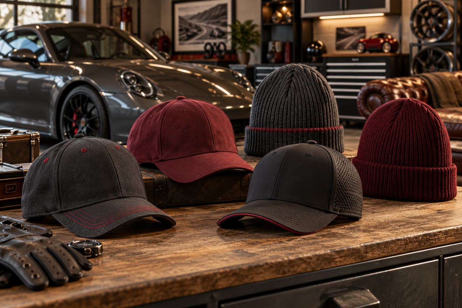 Baseball Caps & Beanies — Cars Fanatics automotive collection