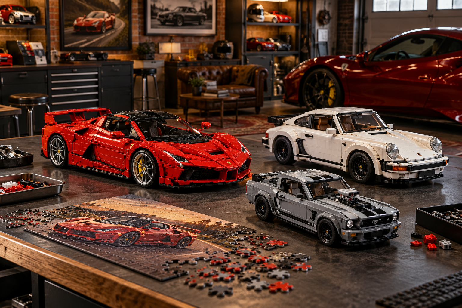 Puzzles et voitures Lego — Cars Fanatics automotive collection