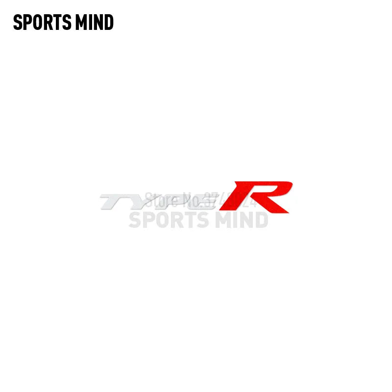 Adesivos de carro de acessórios TYPE R