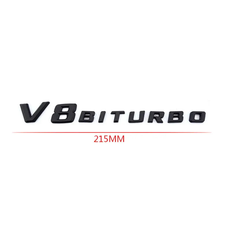 Decal huy hiệu V8 Biturbo