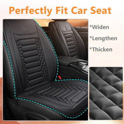 1/2PCS Winter Heated Car Seat Cover 12V 