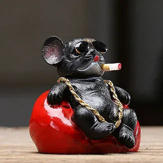 Car Bulldog Dashboard Decor