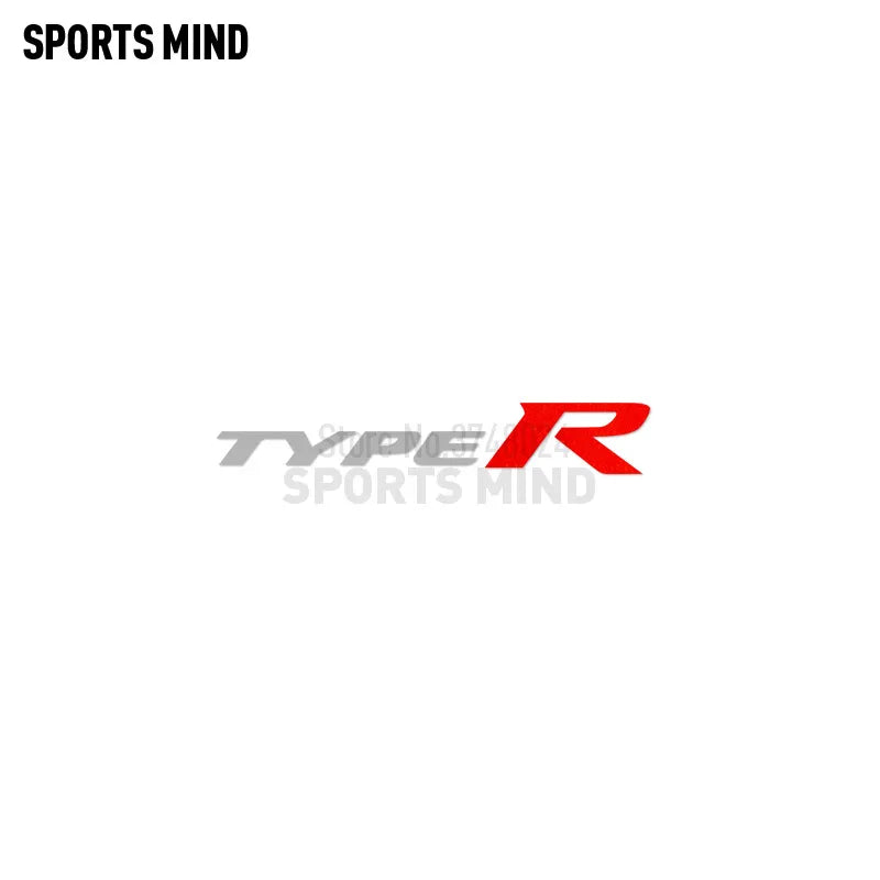 Adesivos de carro de acessórios TYPE R