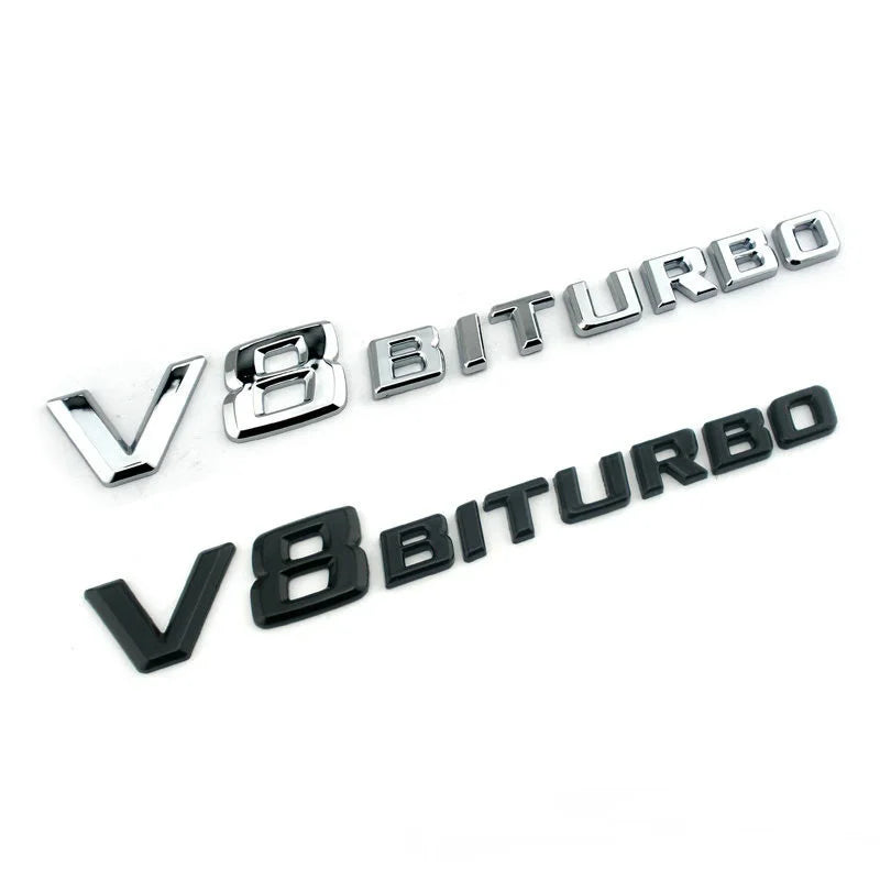 Decal huy hiệu V8 Biturbo