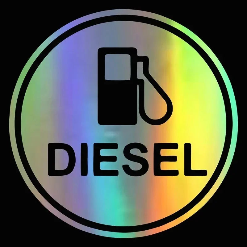 Diesel Gas Sticker Car 