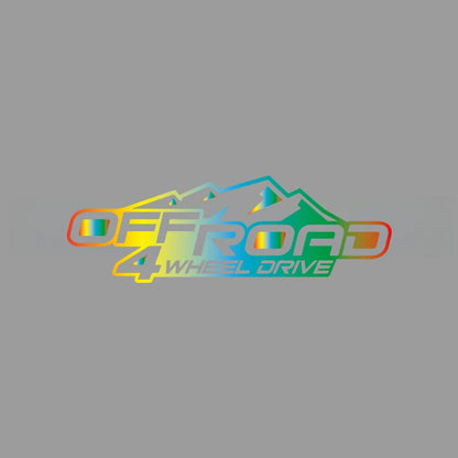 Mountain Off-Road Four Wheel Stickers