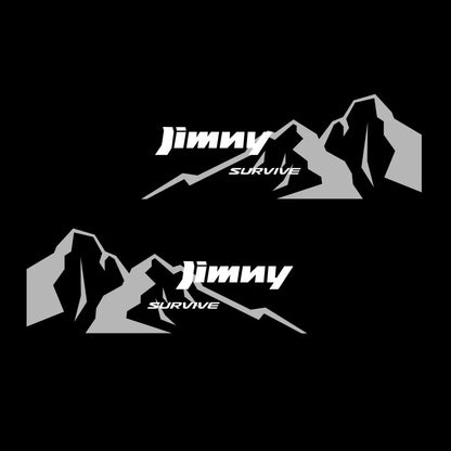 JIMNY Car Mountain Stickers