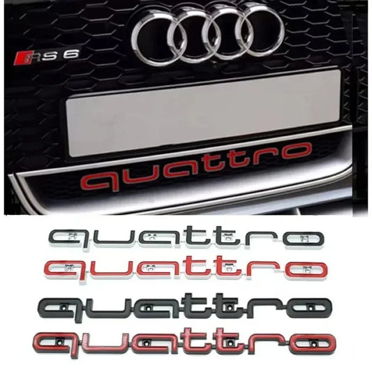 Emblema della griglia anteriore Quattro