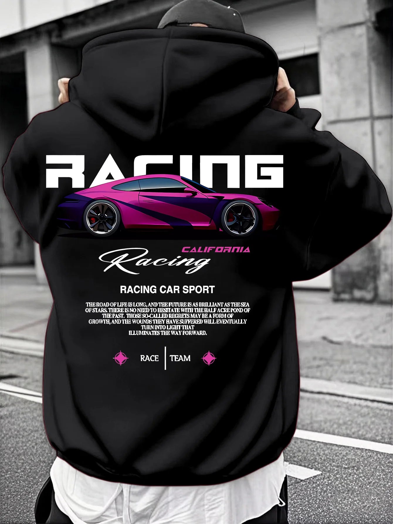 Racing Car Sport Urban Hoodie 