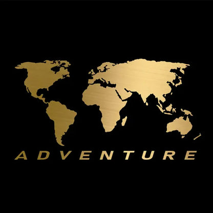 World Map Universal Sticker Car